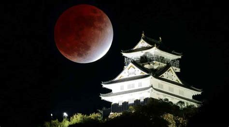 lunar eclipse japan.